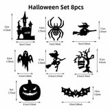 Medidas reales de los 8 diseños del set